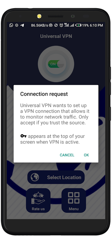 Universal VPN - Unlimited VPN screenshot 4