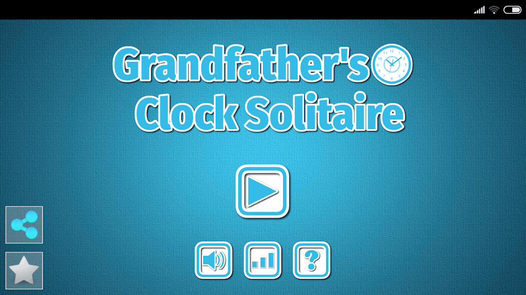 Grandfather's Clock Solitaire screenshot 1