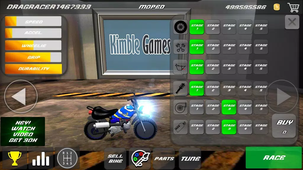 Drag bikes - Motorbike racing screenshot 2