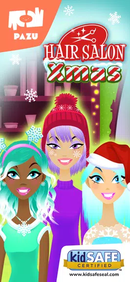 Girls Hair Salon Christmas screenshot 1