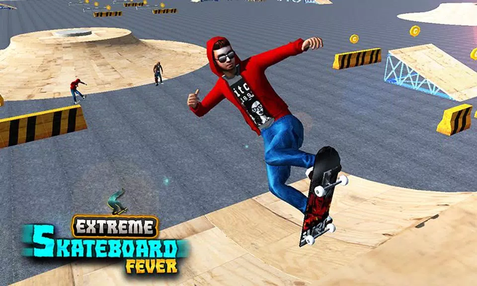 Touch SkateBoard: Skate Games screenshot 4