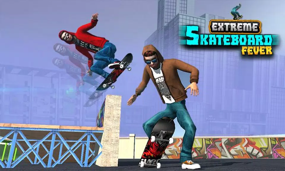 Touch SkateBoard: Skate Games screenshot 3