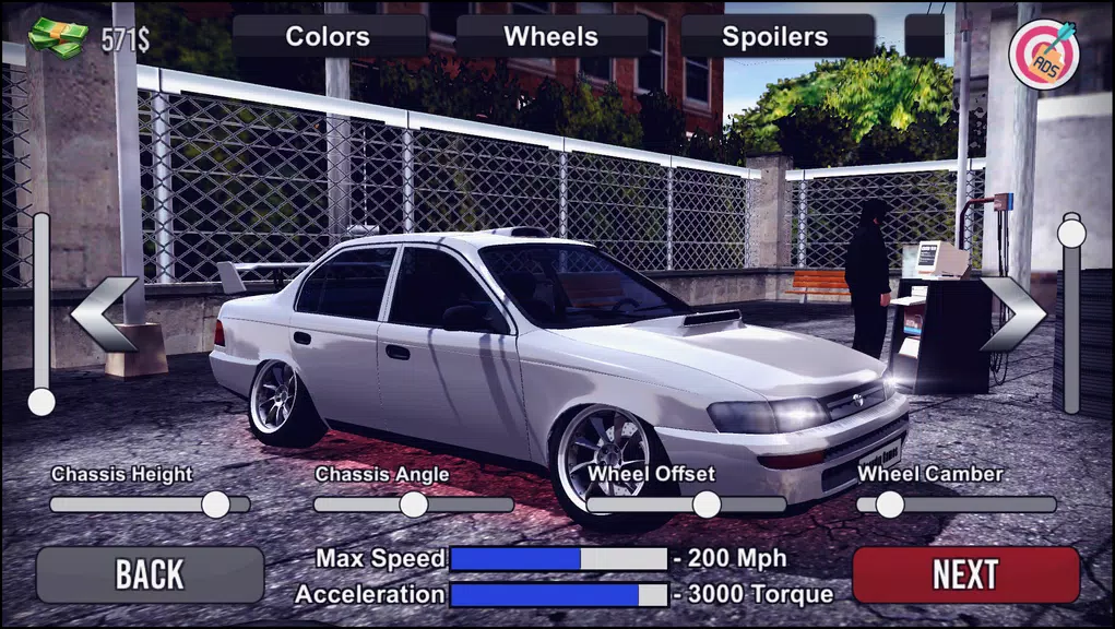 Corolla Drift Simulator screenshot 2