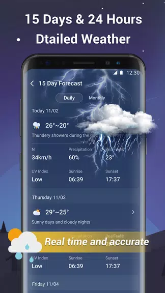 Live Weather - Forecast Widget screenshot 4