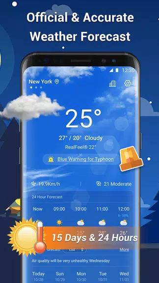 Live Weather - Forecast Widget screenshot 1