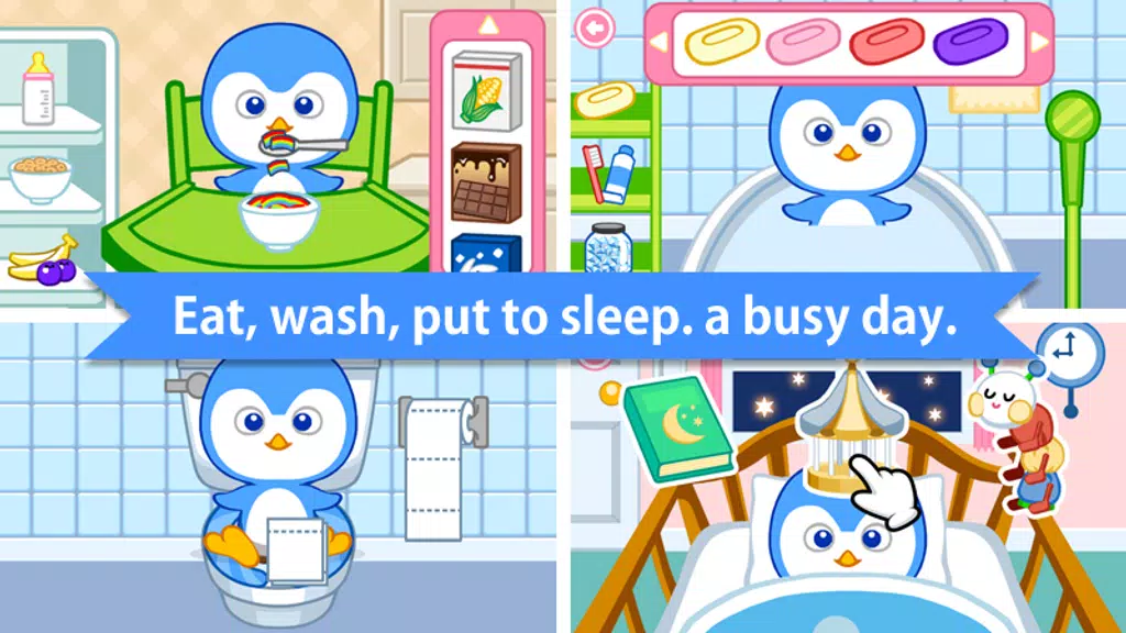 Baby Care : Poky (Penguin) screenshot 3