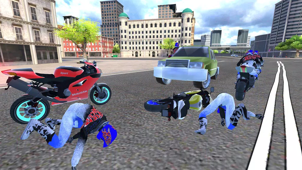 Real Moto Bike City Racing screenshot 2