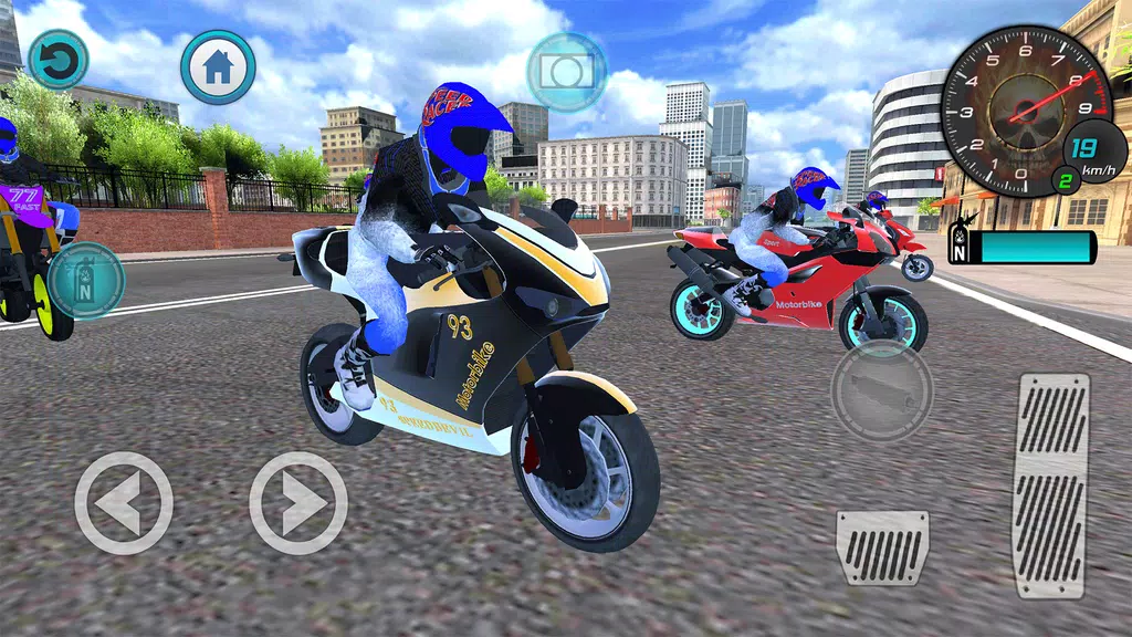 Real Moto Bike City Racing screenshot 1