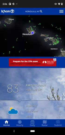 KHON2 WX - Radar & Forecasts screenshot 1