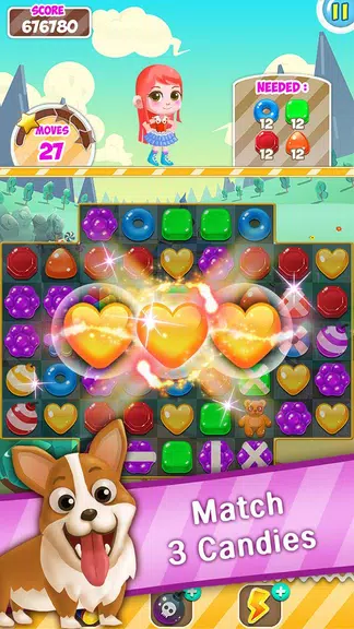 Candy Sweet Pop  : Cake Swap screenshot 4