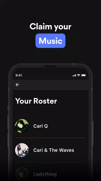 Musixmatch Pro for Artists screenshot 2