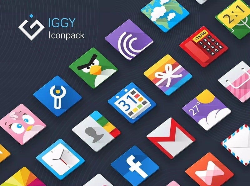 Iggy Icon Pack screenshot 1