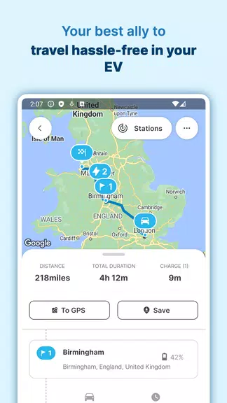 Chargemap - Charging stations screenshot 1