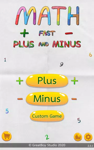 Math Fast Plus and Minus screenshot 1