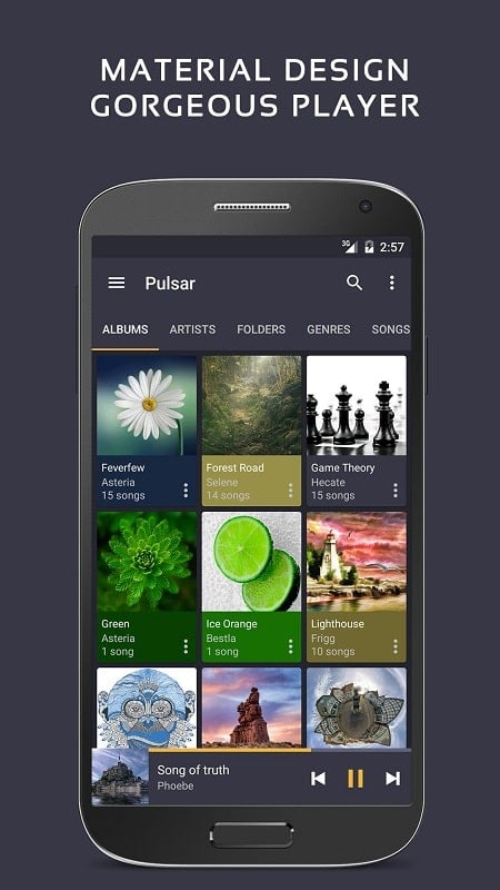 Pulsar Music Player Pro screenshot 1