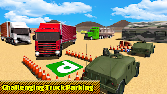 Truck Parking Truck Games screenshot 1