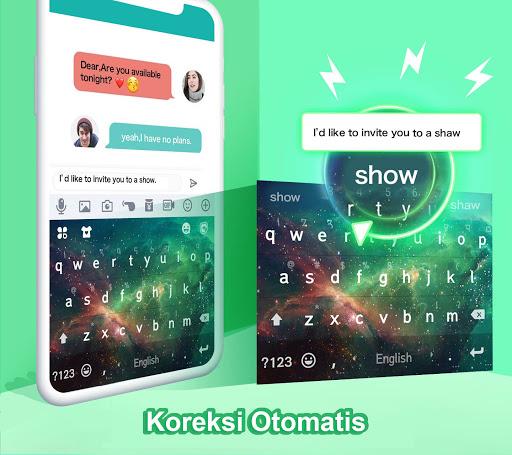 Kika Keyboard-AI Emojis、Themes screenshot 5