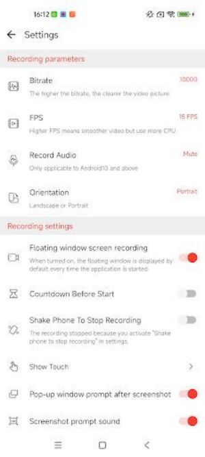 Screen Recorder: Nuts Recorder screenshot 2