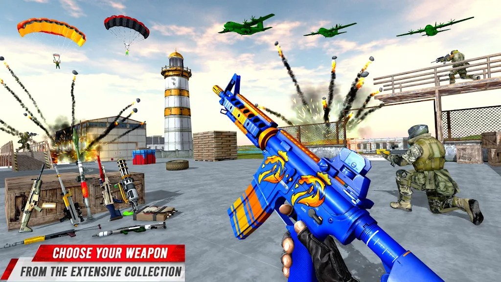 FPS Shooter:3D Gun Fire Games screenshot 2