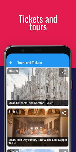 MILAN Guide Tickets & Hotels screenshot 7