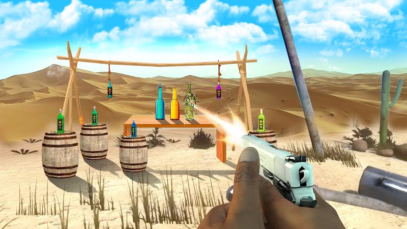 Gun Bottle Shooting game screenshot 16