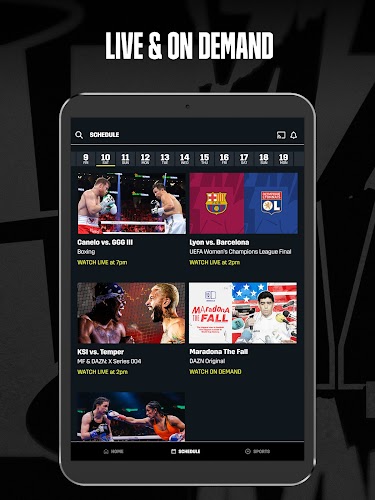 DAZN - Watch Live Sports screenshot 23