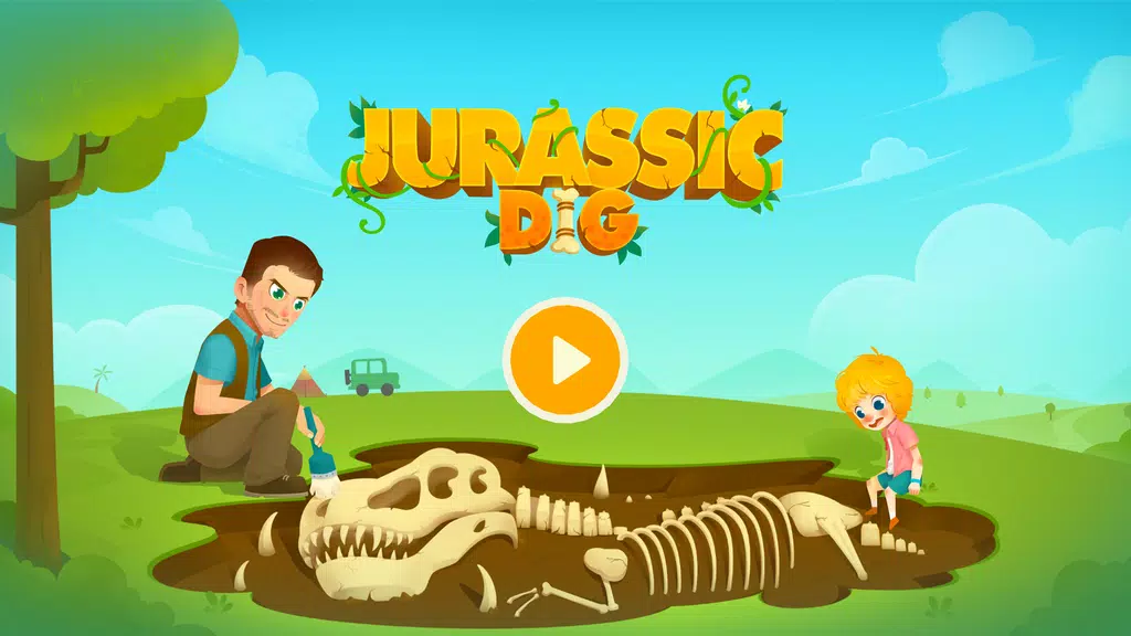 Jurassic Dig - Games for kids screenshot 1