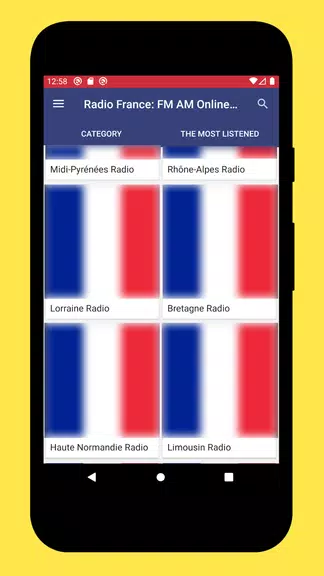 Radios France: Radio France FM screenshot 1