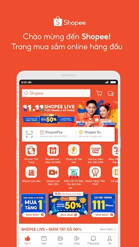 Shopee: Mua Sắm Online screenshot 1