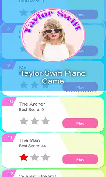 willow taylor swift new songs piano game screenshot 3