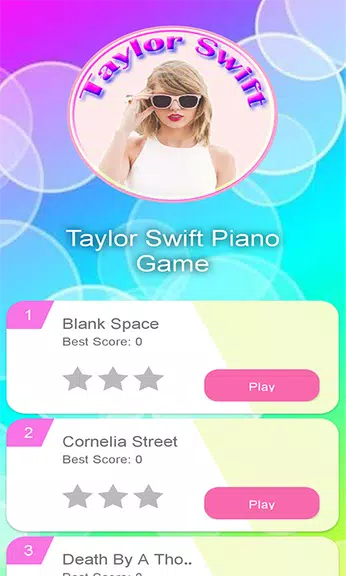 willow taylor swift new songs piano game screenshot 1