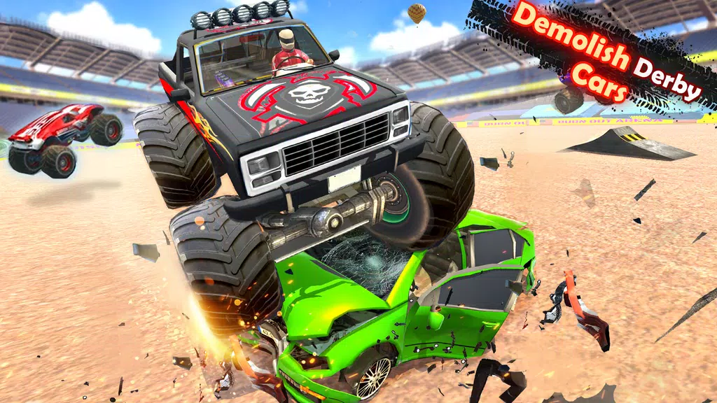 Demolition Derby Truck Stunts screenshot 3