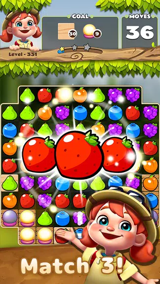 Fruits POP : Match 3 Puzzle screenshot 2