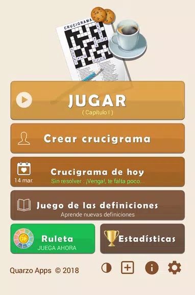 Crosswords Spanish crucigramas screenshot 1