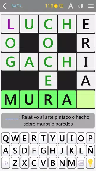 Crosswords Spanish crucigramas screenshot 3