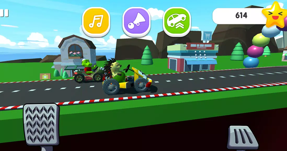 Fun Kids Cars Racing Game 2 screenshot 1