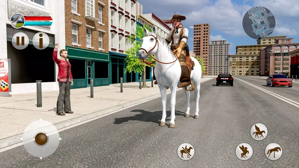 Flying Horse Taxi Transport screenshot 1