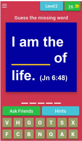 Bible Verse Quiz (Bible Game) screenshot 2