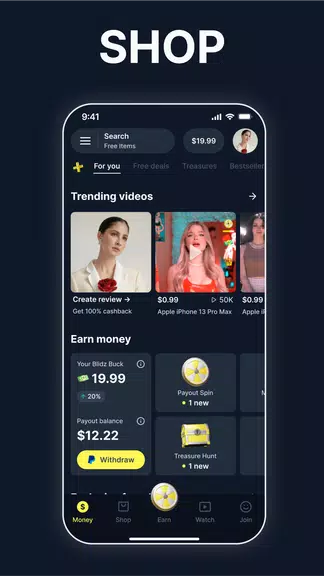 Blidz - Shop Deals, Earn Money screenshot 4