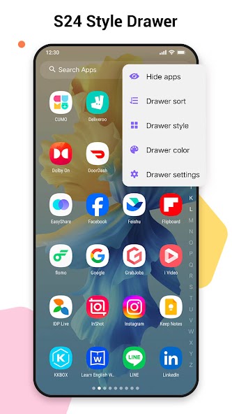 SO S24 Launcher for Galaxy S screenshot 2