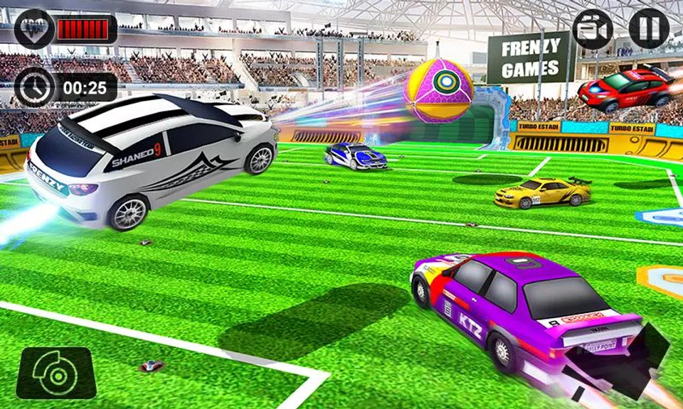 Soccer Car Ball Game screenshot 2