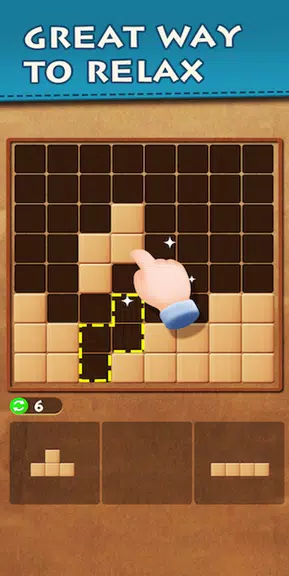 Wood Block Puzzle Classic Game screenshot 2