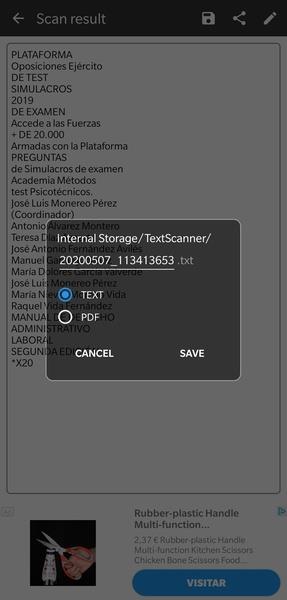 Text Scanner [OCR] screenshot 3