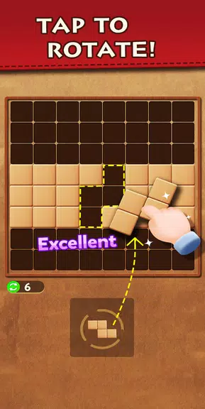 Wood Block Puzzle Classic Game screenshot 1