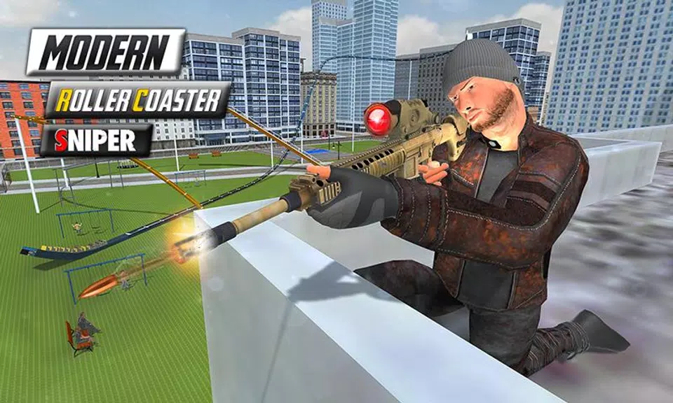 Modern Roller Coaster Sniper screenshot 1