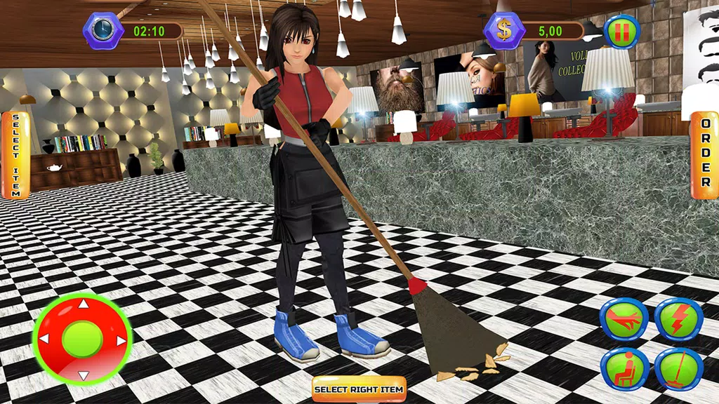 Barber Girl: Hair Salon Game screenshot 1