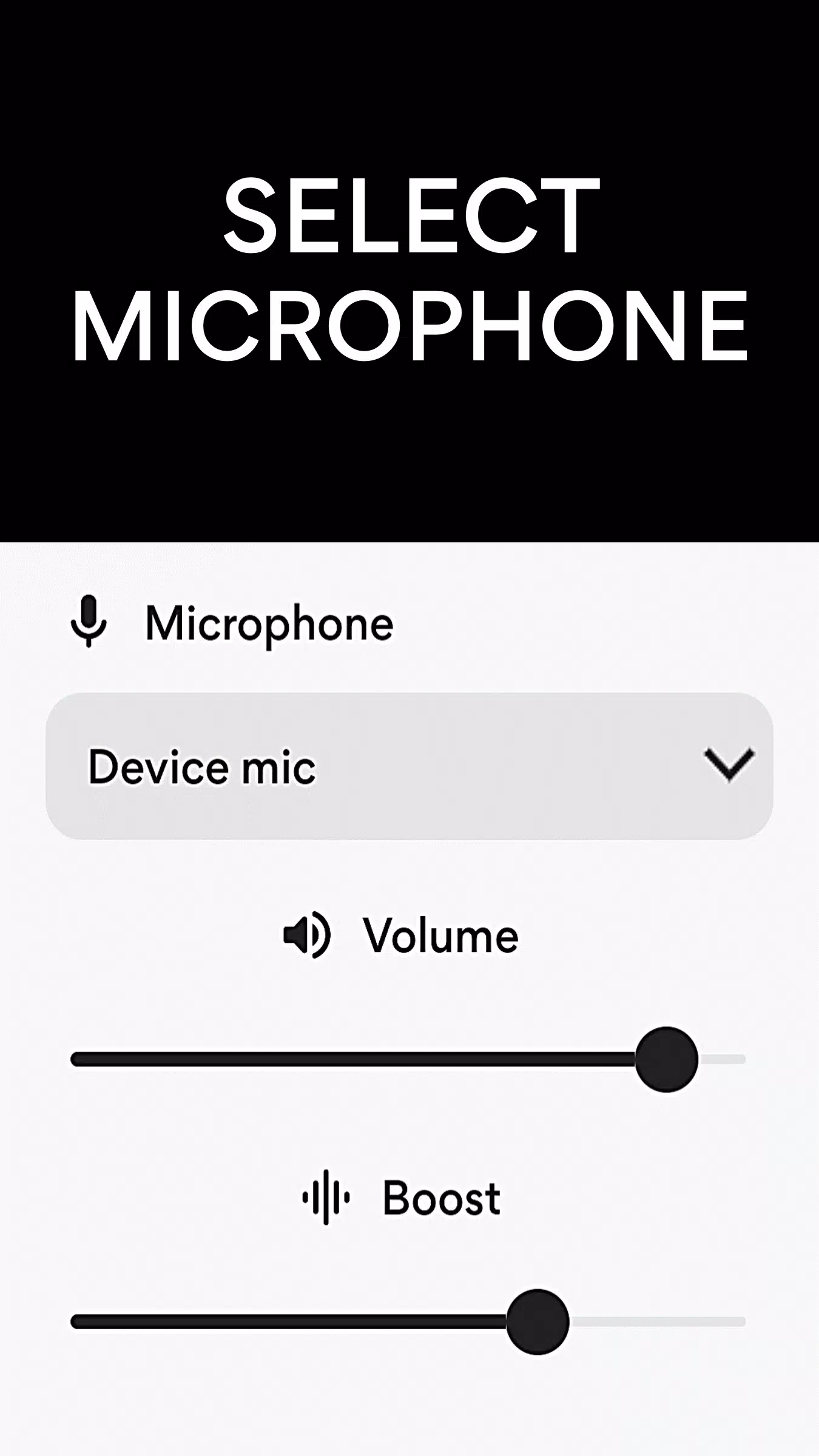 Microphone Amplifier screenshot 1