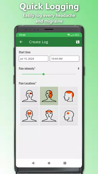 Headache and Migraine Tracker screenshot 3