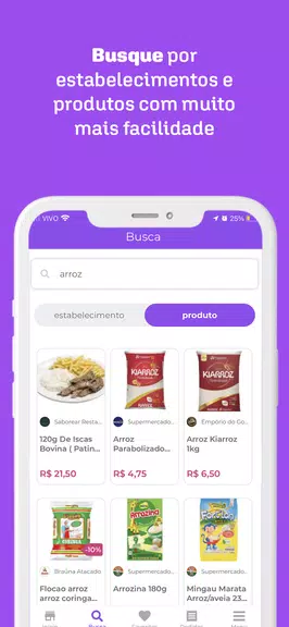 quero delivery: mercado e + screenshot 3