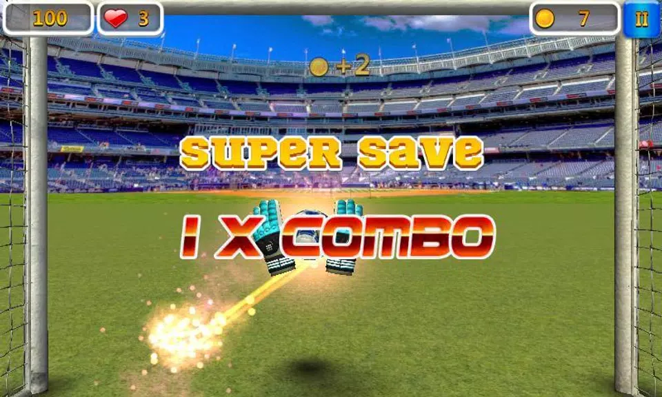 Super Goalkeeper - Soccer Game screenshot 1